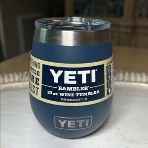 Yeti Rambler Wine Tumbler NWT